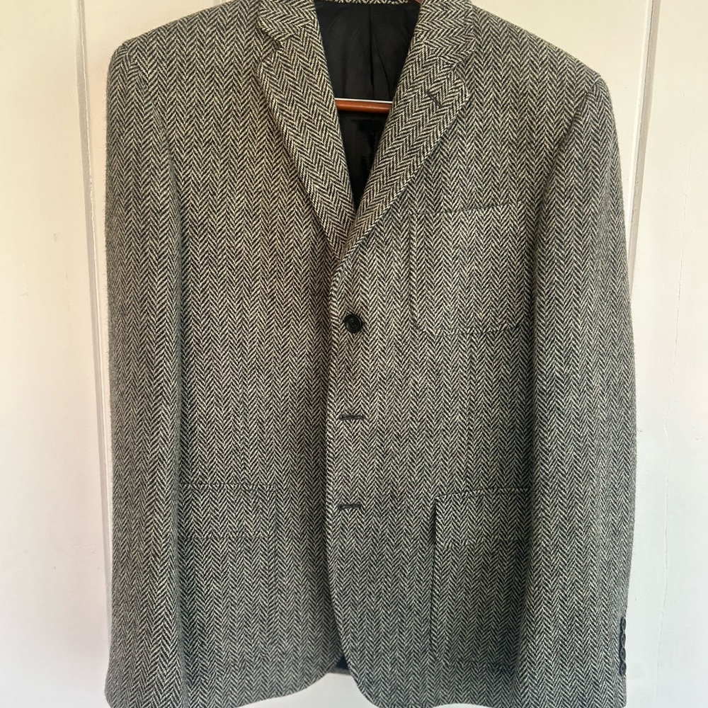 Rugby Ralph Lauren Herringbone Jacket with Navy Lining